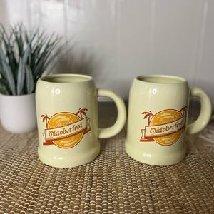 Vintage Gulf Runners Oktoberfest Mugs